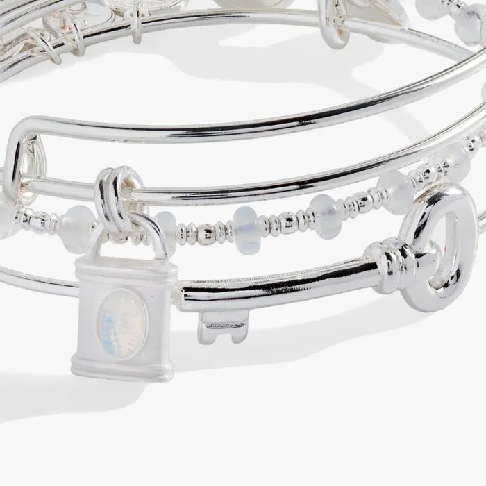 Lock And Key Bangle Set Of 3 Gold Women Alex And Ani Jewelry Sets Lock And Key Bangle Set Of 3 Gold Women Alex And Ani Jewelry Sets