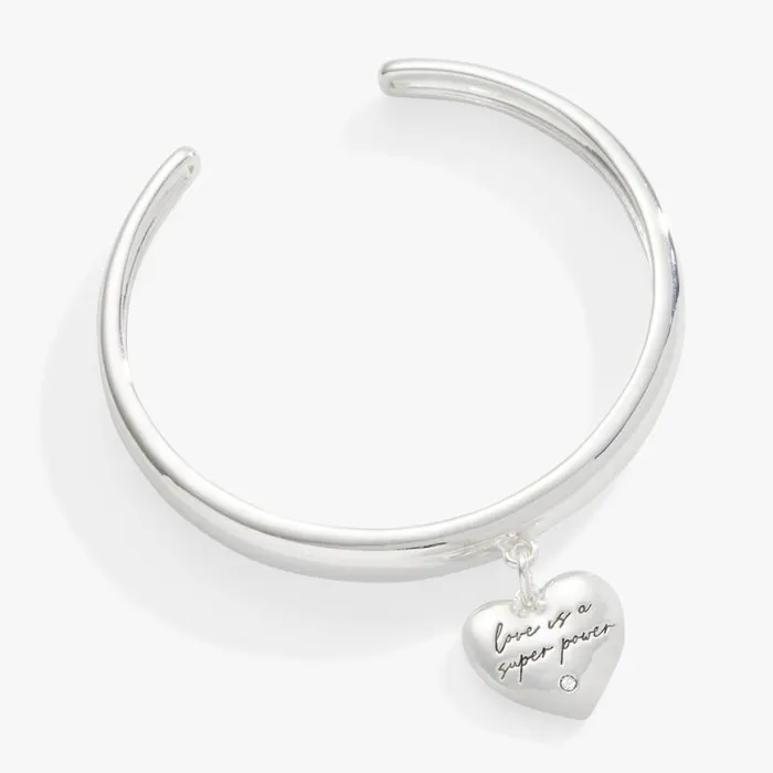 Love Is A Superpower Charm Cuff Bracelet Silver Women Alex And Ani Iconic Alex And Ani Love Is A Superpower Charm Cuff Bracelet Silver Women Alex And Ani Iconic Alex And Ani