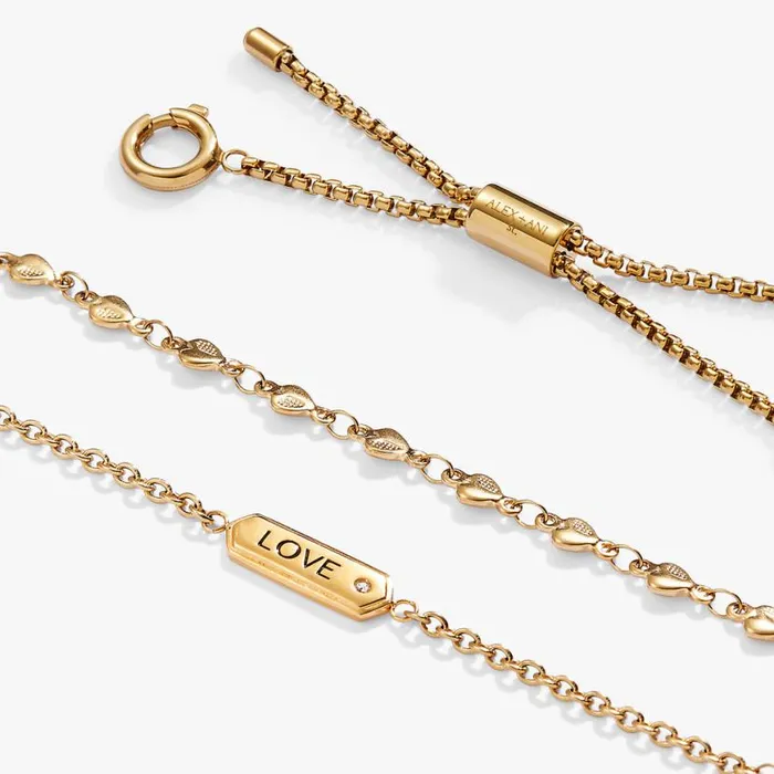 Love Stranded Bracelet Set Stainless Steel Gold Women Alex And Ani Anniversary Love Stranded Bracelet Set Stainless Steel Gold Women Alex And Ani Anniversary