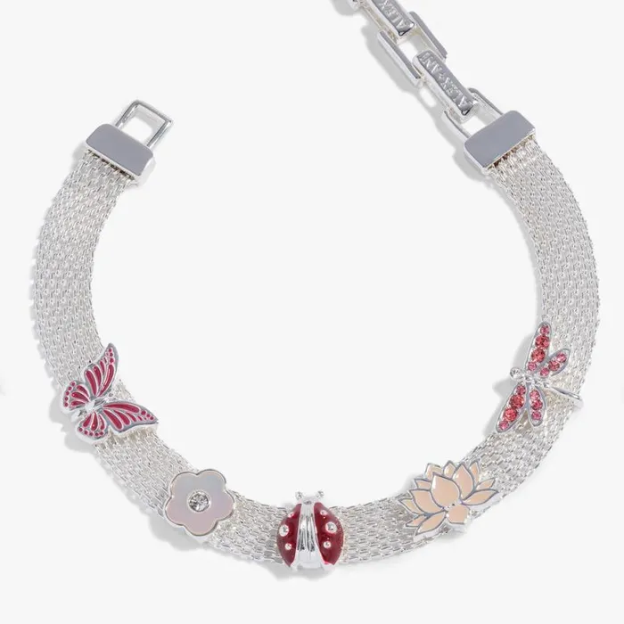 Luck Charm Chain Bracelet Silver Women Alex And Ani Flower