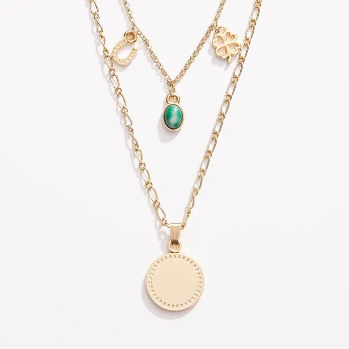 Luck Prosperity MultiCharm Layered Necklace Gold Women Alex And Ani Luck Prosperity Luck Prosperity MultiCharm Layered Necklace Gold Women Alex And Ani Luck Prosperity