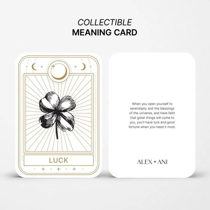 Lucky Four Leaf Clover Charm Necklace Gold Women Alex And Ani Luck Lucky Four Leaf Clover Charm Necklace Gold Women Alex And Ani Luck