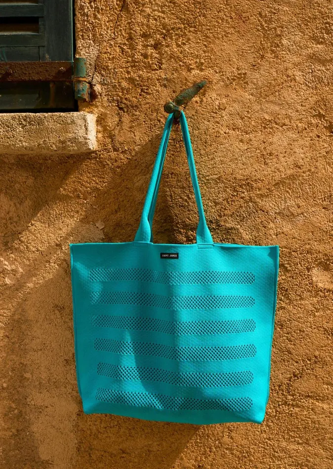 Maille Bag Striped Mesh Bag Absinthegreen Women Saint James Bags
