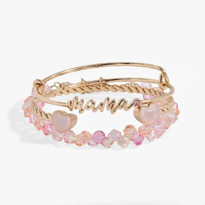 Mama Bangle Set Of 3 Silver Women Alex And Ani Jewelry Sets
