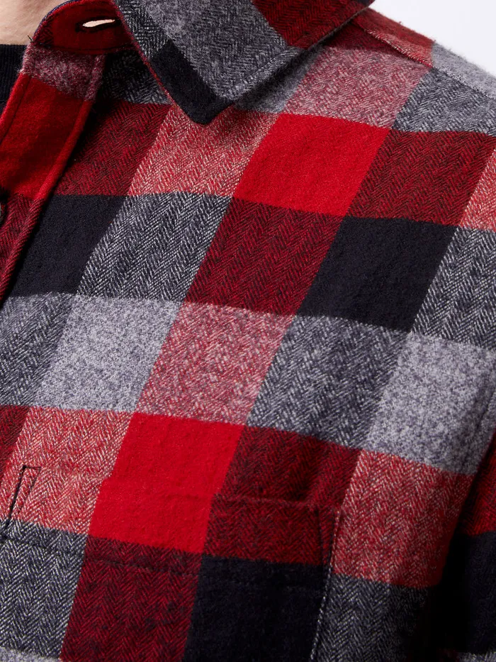 Man Shirts French Connection Brushed Flannel Check Shirt Burgundy Red Man Shirts French Connection Brushed Flannel Check Shirt Burgundy Red