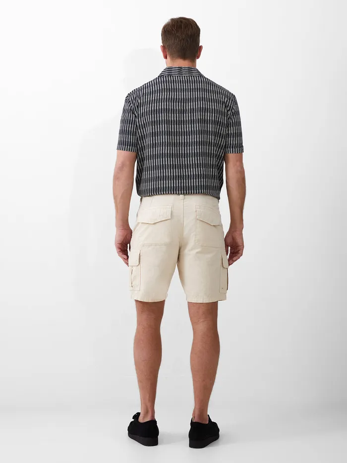 Man Shorts French Connection Ripstop Cargo Shorts Stone Man Shorts French Connection Ripstop Cargo Shorts Stone