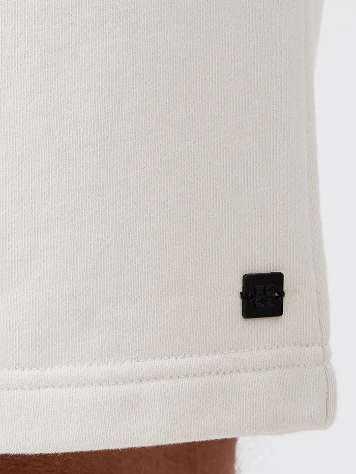 Man Shorts French Connection Sweat Loopback Shorts Ecru Man Shorts French Connection Sweat Loopback Shorts Ecru