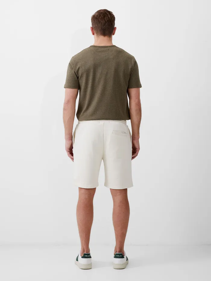 Man Shorts French Connection Sweat Loopback Shorts Ecru Man Shorts French Connection Sweat Loopback Shorts Ecru