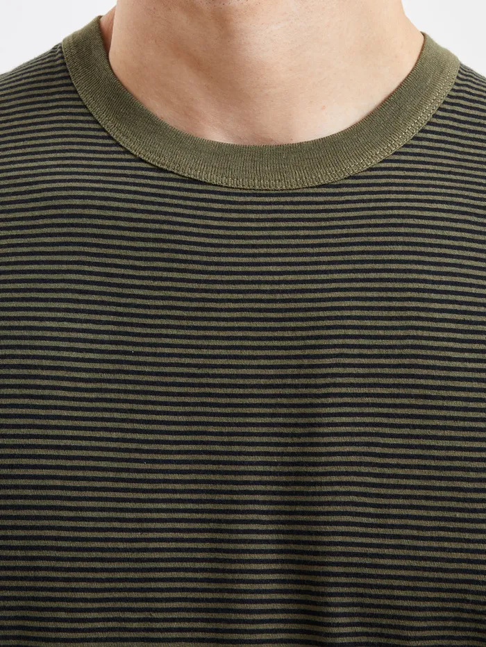 Man TShirts and Polo Shirts French Connection Bolt Stripe TShirt Ivy Multi Man TShirts and Polo Shirts French Connection Bolt Stripe TShirt Ivy Multi
