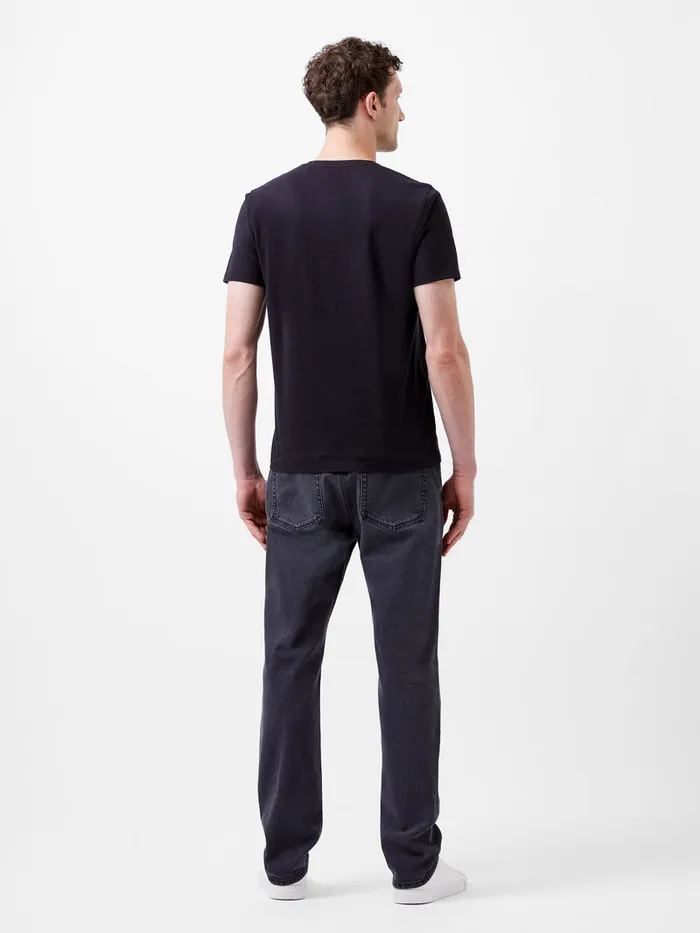 Man TShirts and Polo Shirts French Connection Embroidered Dragonfly Organic Graphic TShirt Black Man TShirts and Polo Shirts French Connection Embroidered Dragonfly Organic Graphic TShirt Black