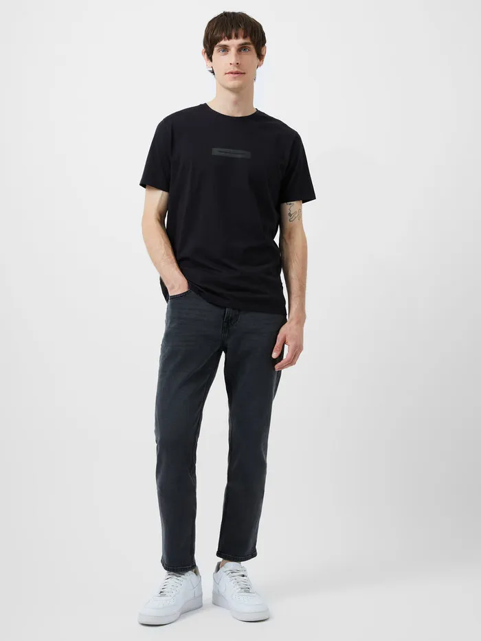 Man TShirts and Polo Shirts French Connection French Connection Organic Graphic TShirt Black Man TShirts and Polo Shirts French Connection French Connection Organic Graphic TShirt Black
