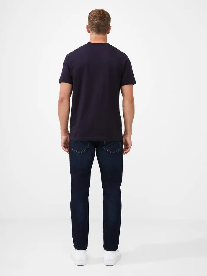Man TShirts and Polo Shirts French Connection Organic Cotton Classic TShirt Utility Blue Man TShirts and Polo Shirts French Connection Organic Cotton Classic TShirt Utility Blue