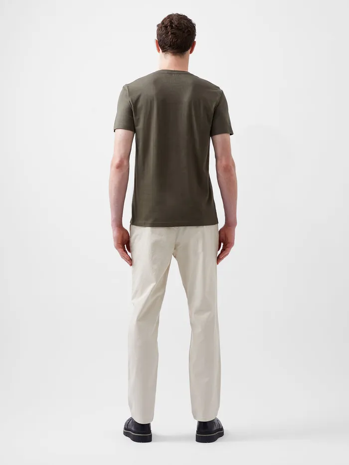 Man TShirts and Polo Shirts French Connection Organic Cotton TShirt Olive Man TShirts and Polo Shirts French Connection Organic Cotton TShirt Olive
