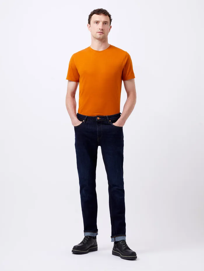 Man TShirts and Polo Shirts French Connection Organic Cotton TShirt Rust Man TShirts and Polo Shirts French Connection Organic Cotton TShirt Rust