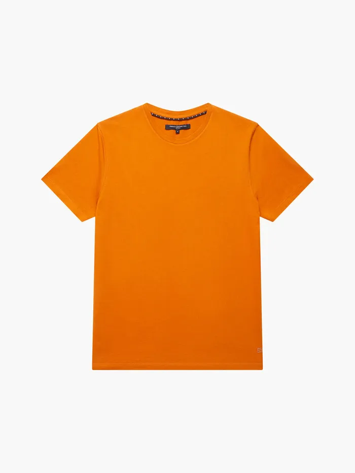 Man TShirts and Polo Shirts French Connection Organic Cotton TShirt Rust Man TShirts and Polo Shirts French Connection Organic Cotton TShirt Rust
