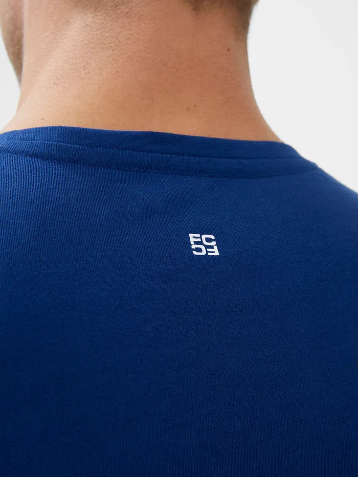 Man TShirts and Polo Shirts French Connection Organic Turntable Graphic TShirt Navy Man TShirts and Polo Shirts French Connection Organic Turntable Graphic TShirt Navy