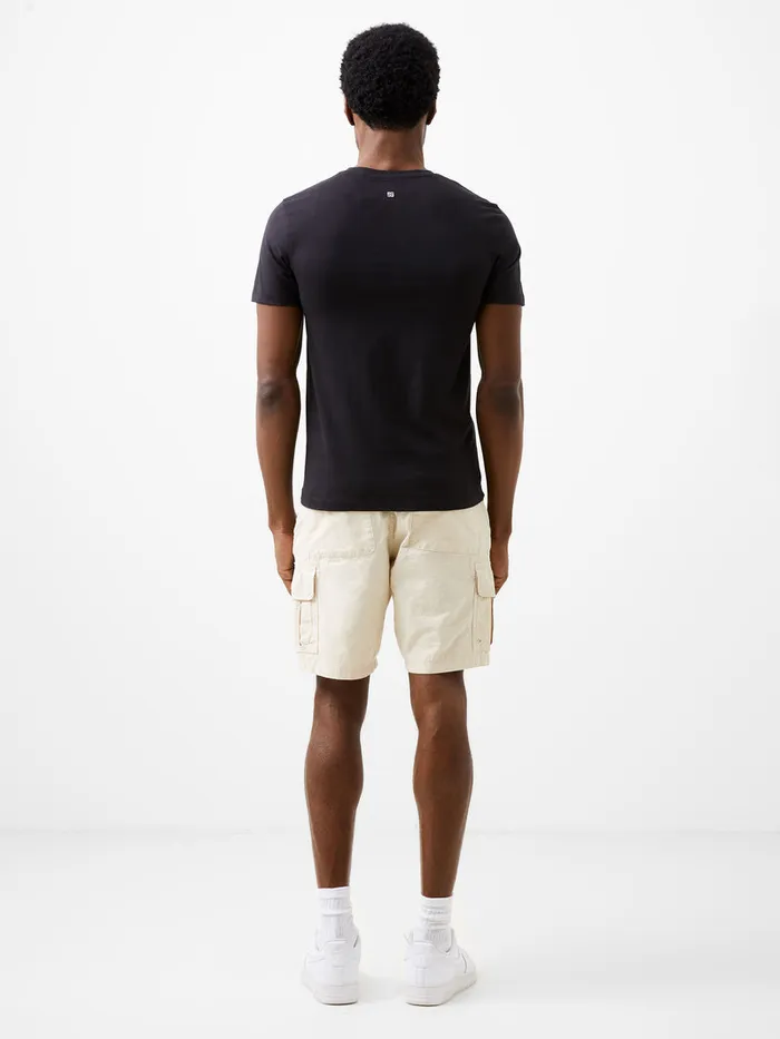 Man TShirts and Polo Shirts French Connection Organic Winding Logo Graphic TShirt Black
