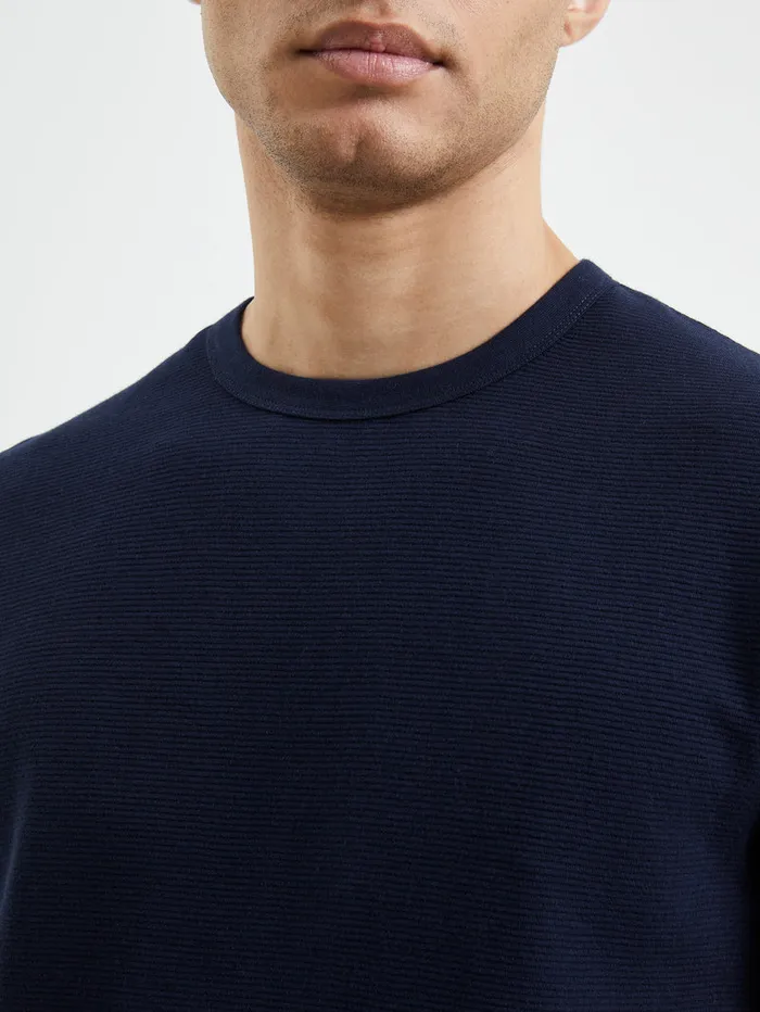 Man TShirts and Polo Shirts French Connection Ottoman Crew TShirt Marine Man TShirts and Polo Shirts French Connection Ottoman Crew TShirt Marine