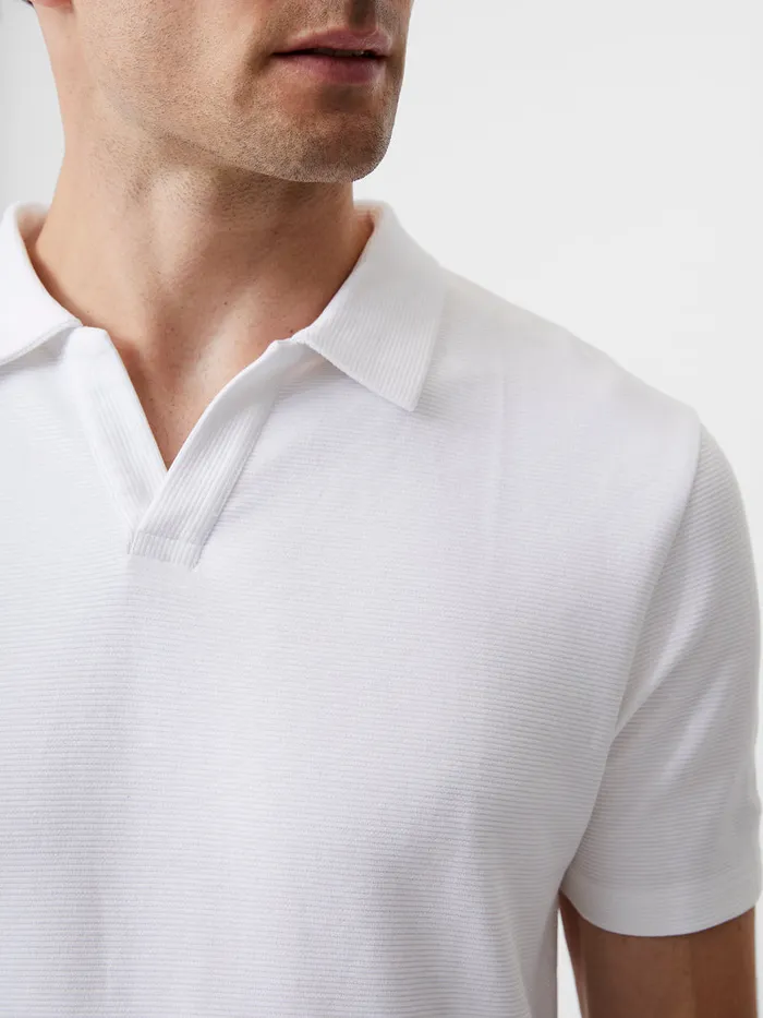 Man TShirts and Polo Shirts French Connection Ottoman Trophy Neck TShirt White Man TShirts and Polo Shirts French Connection Ottoman Trophy Neck TShirt White