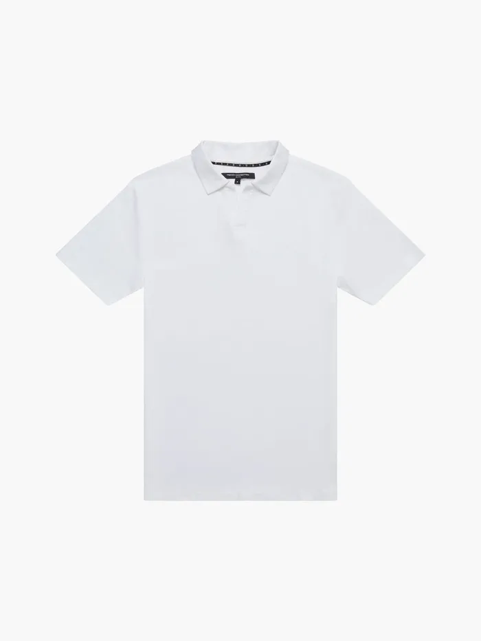 Man TShirts and Polo Shirts French Connection Ottoman Trophy Neck TShirt White Man TShirts and Polo Shirts French Connection Ottoman Trophy Neck TShirt White