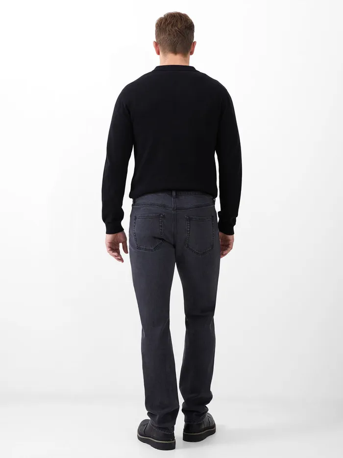 Man Trousers French Connection Denim Jeans Dark Grey Reg Man Trousers French Connection Denim Jeans Dark Grey Reg