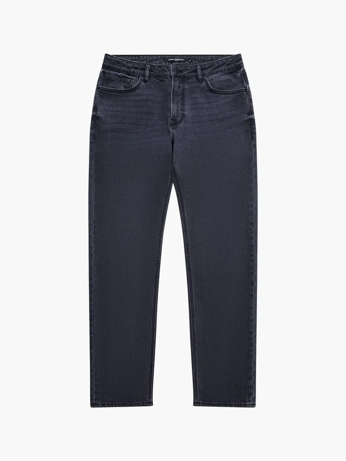 Man Trousers French Connection Denim Jeans Dark Grey Reg Man Trousers French Connection Denim Jeans Dark Grey Reg
