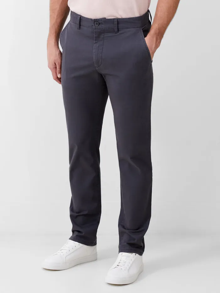 Man Trousers French Connection Stretch Chino Trousers Charcoal Man Trousers French Connection Stretch Chino Trousers Charcoal