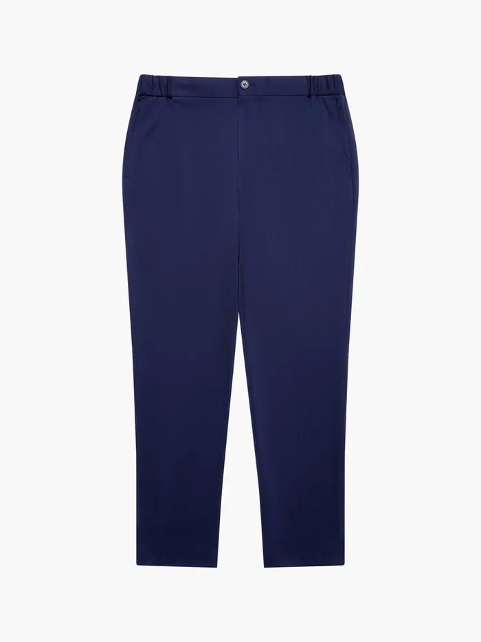 Man Trousers French Connection Stretch Knit Suit Trousers Marine Man Trousers French Connection Stretch Knit Suit Trousers Marine