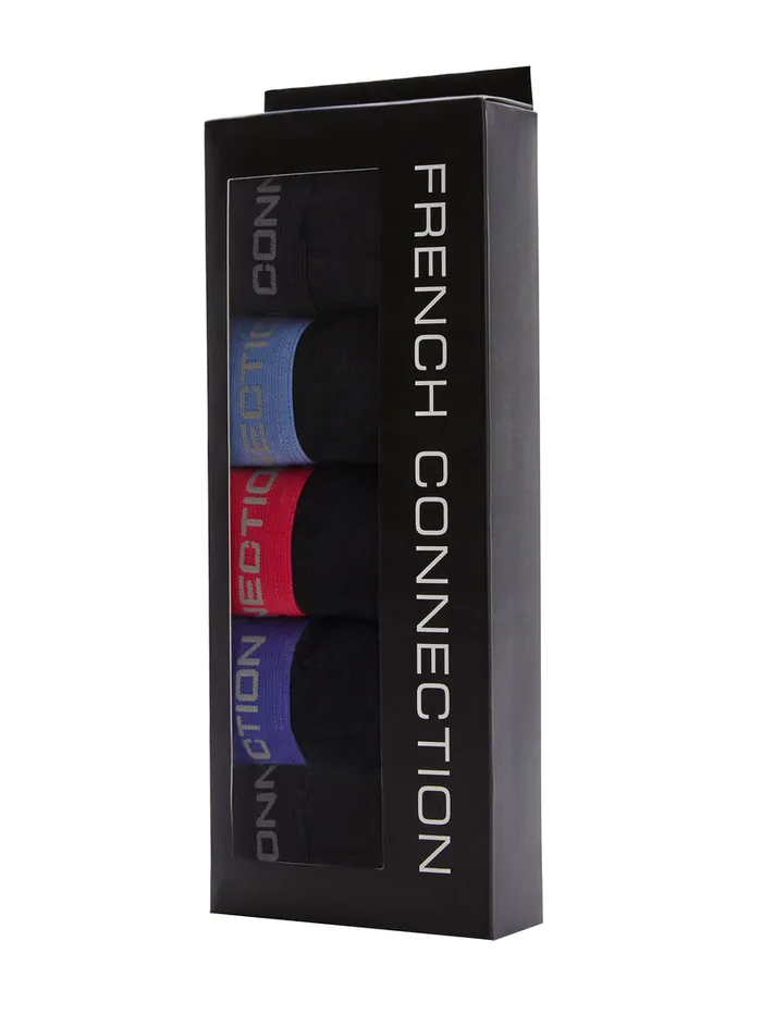 Man Underwear and Socks French Connection 5 Pack French Connection Boxers Man Underwear and Socks French Connection 5 Pack French Connection Boxers
