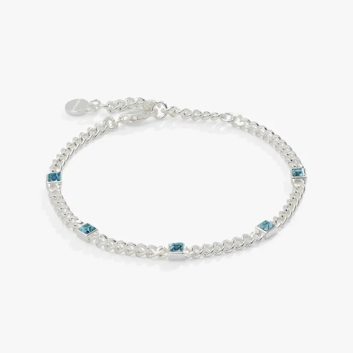 March Birthstone Aquamarine Curb Chain Bracelet Silver Women Alex And Ani Luck Prosperity March Birthstone Aquamarine Curb Chain Bracelet Silver Women Alex And Ani Luck Prosperity