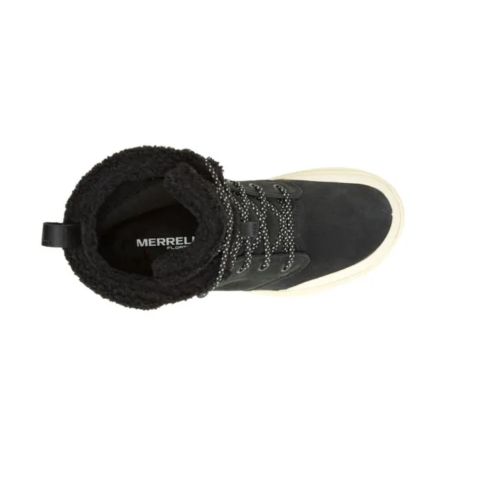 Marquette Thermo Lace Waterproof Black Women Merrell Boots