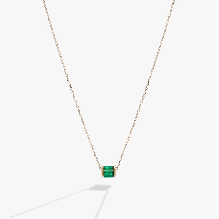 May Birthstone Precious Pendant Necklace 14kt Gold Over Sterling Silver Women Alex And Ani Necklaces