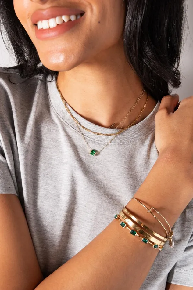 May Birthstone Precious Pendant Necklace 14kt Gold Over Sterling Silver Women Alex And Ani Necklaces May Birthstone Precious Pendant Necklace 14kt Gold Over Sterling Silver Women Alex And Ani Necklaces