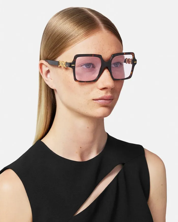 Medusa 03995 Butterfly Sunglasses Havana Women Versace Sunglasses