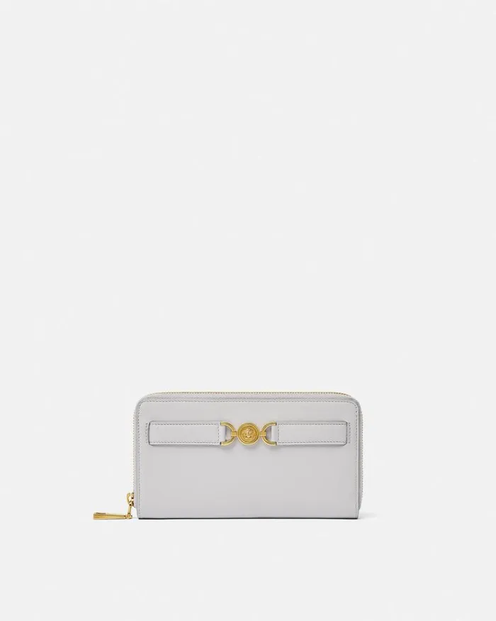 Medusa 03995 Long Wallet Gray Women Versace Wallets