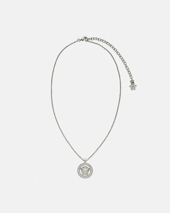 Medusa 03995 Pendant Necklace Silver Women Versace Necklaces