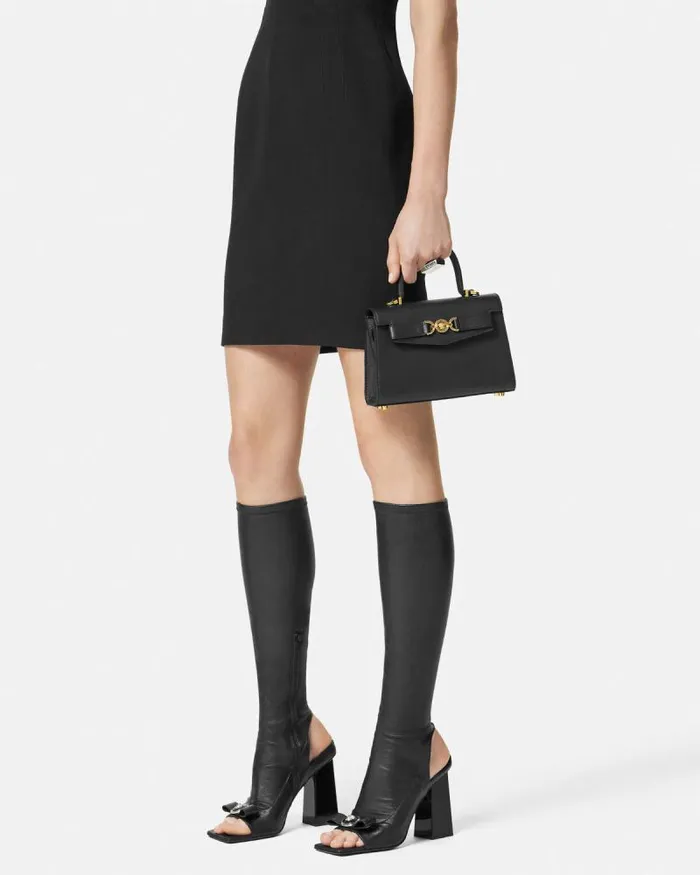 Medusa 03995 Small Handbag Blackgold Women Versace Top Handle