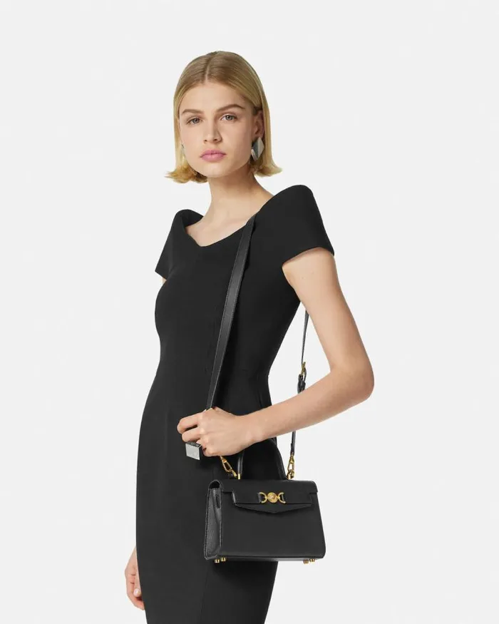 Medusa 03995 Small Handbag Blackgold Women Versace Top Handle