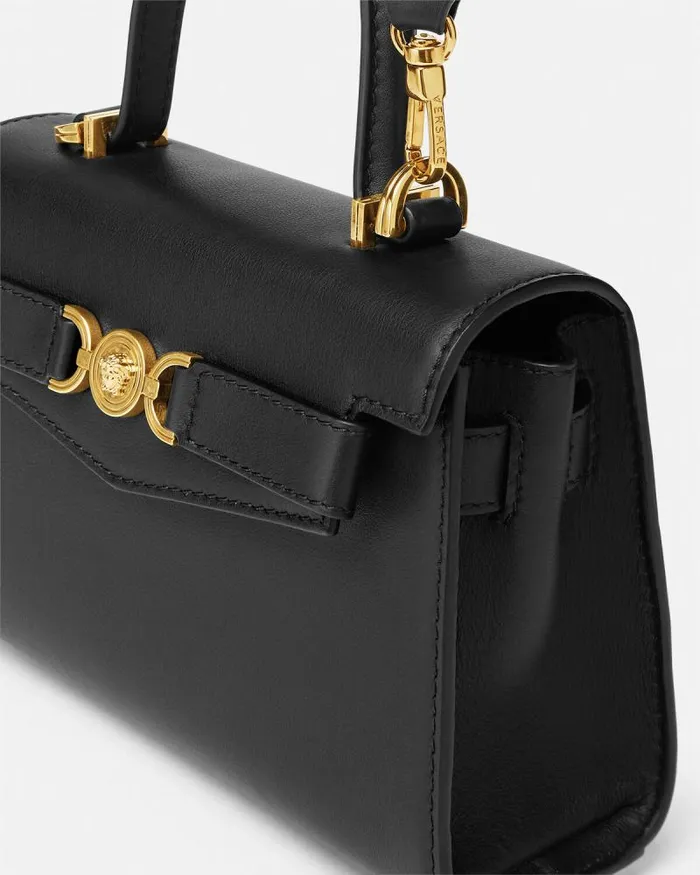 Medusa 03995 Small Handbag Blackgold Women Versace Top Handle