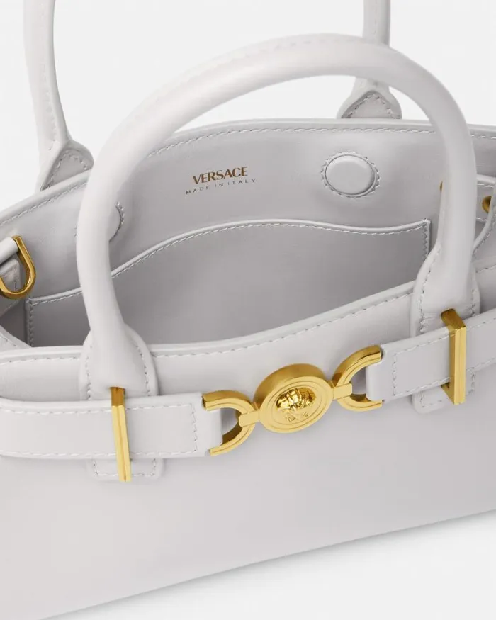 Medusa 03995 Small Tote Bag Gray Women Versace Totes