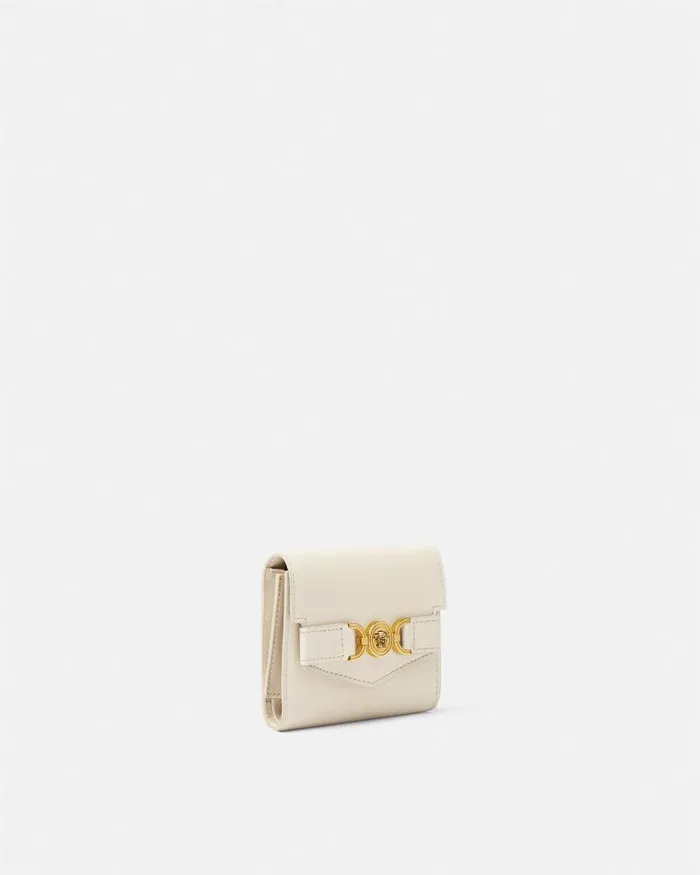 Medusa 03995 Trifold Wallet Beige Women Versace Wallets