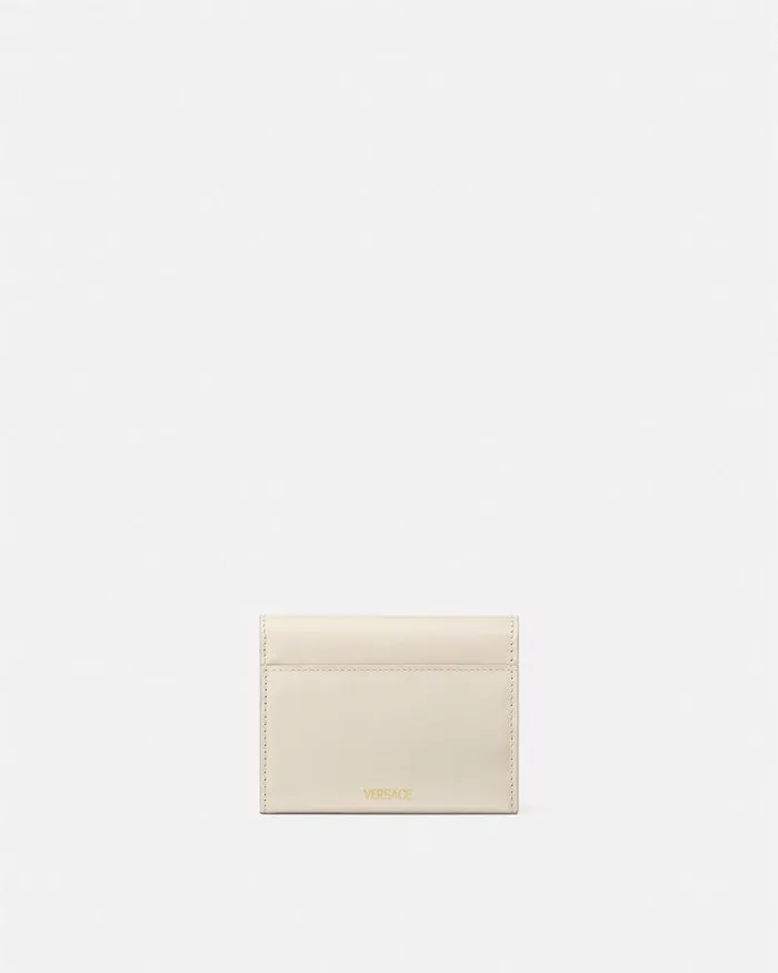 Medusa 03995 Trifold Wallet Beige Women Versace Wallets
