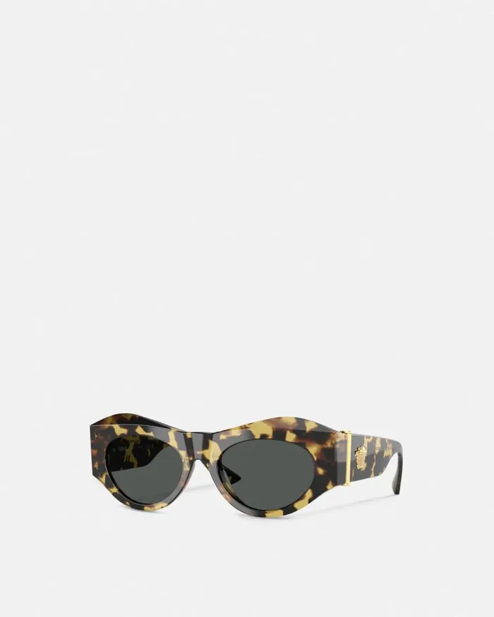 Medusa Glam Sunglasses Havana Women Versace Sunglasses