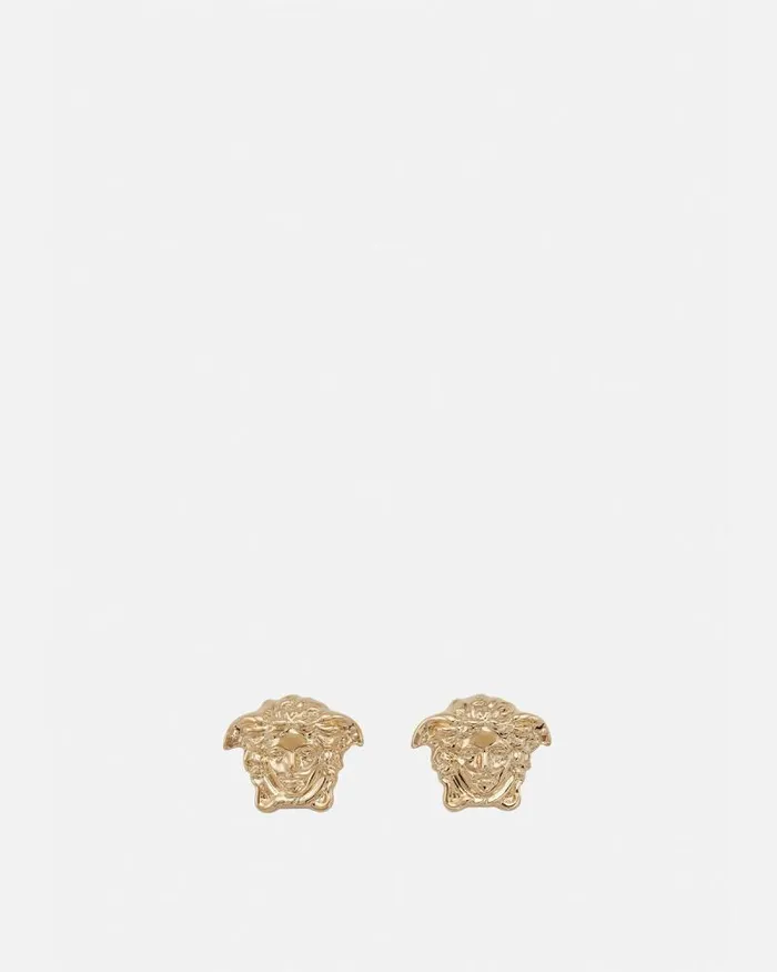 Medusa Head Earrings Gold WomenMen Versace Earrings