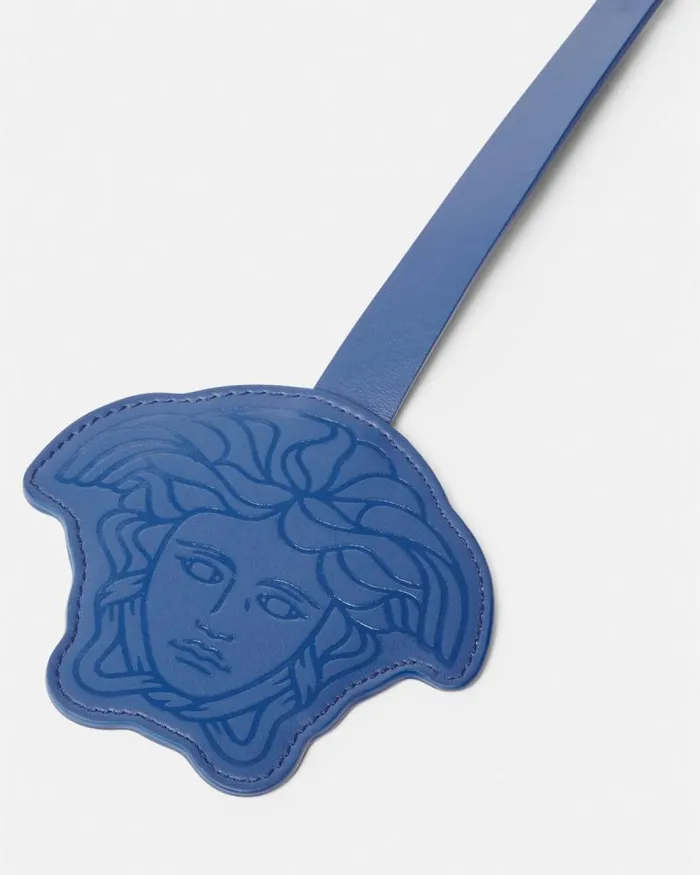 Medusa Kids Luggage Tag Blue Children Versace Accessories