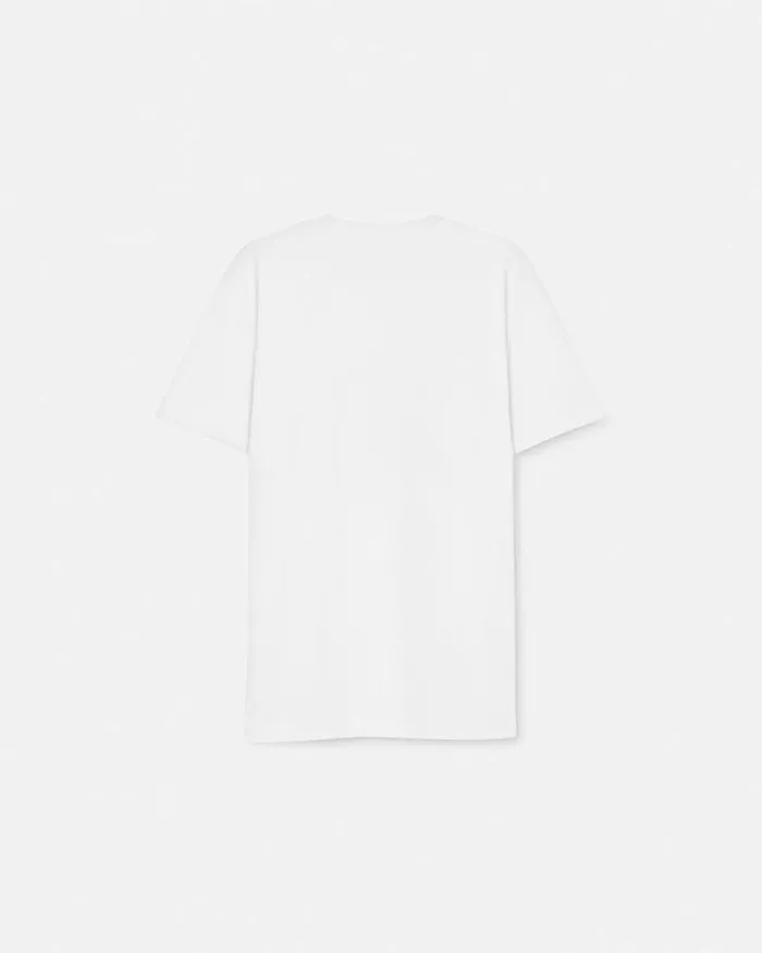 Medusa Logo TShirt White Men Versace TShirts and Polos
