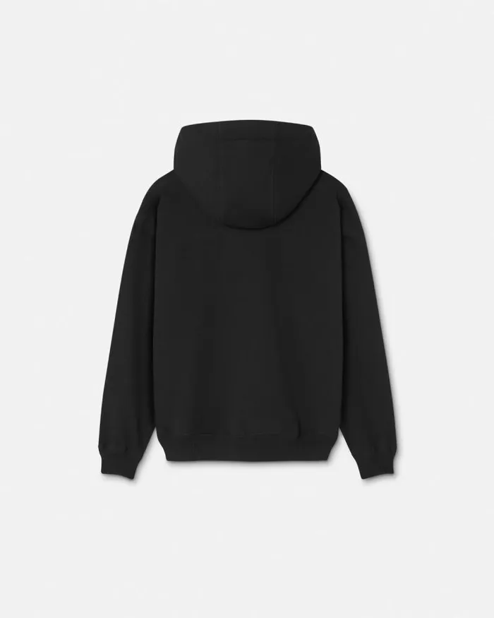 Medusa Milano Hoodie Black Men Versace Sweatshirts