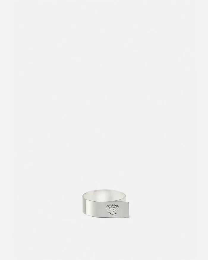 Medusa Napkin Ring Silver Home and Lifestyle Versace Accessories