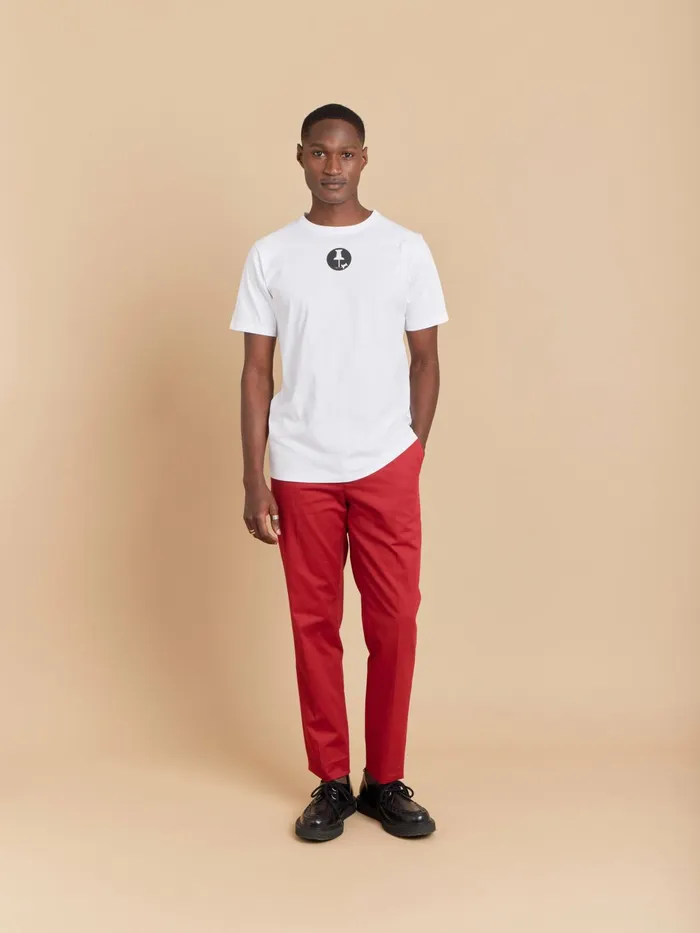 Men Agns B Artist039s Collection White Cotton Brando Tshirt Artist Ryan Mcginness