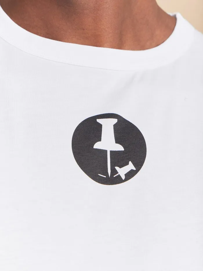 Men Agns B Artist039s Collection White Cotton Brando Tshirt Artist Ryan Mcginness